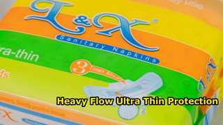 Ultra Thin Sanitary Pads Leak Proof Heavy Flow